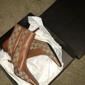 Gucci size 5 booties.